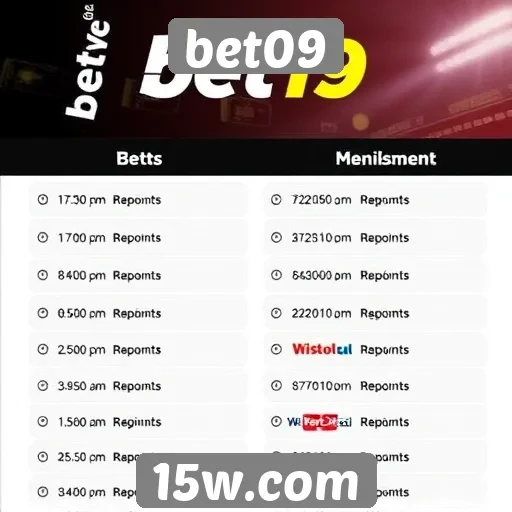 Métodos de pagamento disponíveis na plataforma bet09